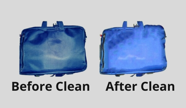 how to clean nylon luggage