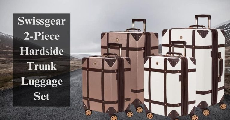 Swissgear 2-Piece Hardside Trunk Luggage Set
