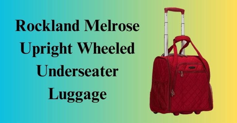 Rockland Melrose Upright Wheeled Underseater Luggage