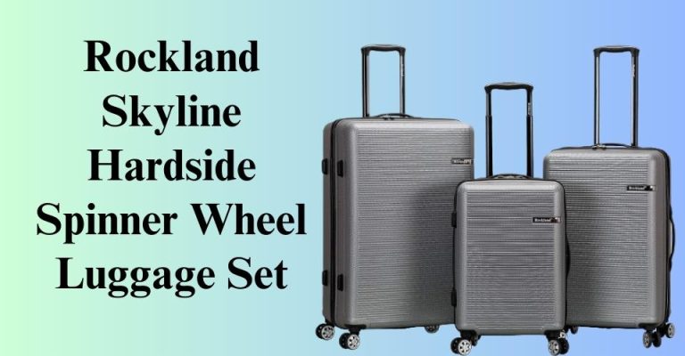 Rockland Skyline Hardside Spinner Wheel Luggage Set