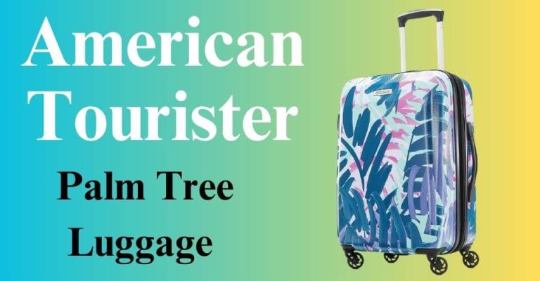American Tourister Palm Tree Luggage