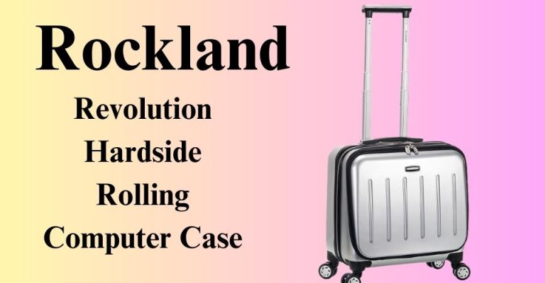 Rockland Revolution Hardside Rolling Computer Case