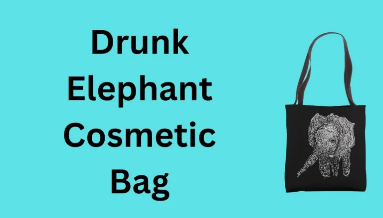 Drunk Elephant Cosmetic Bag