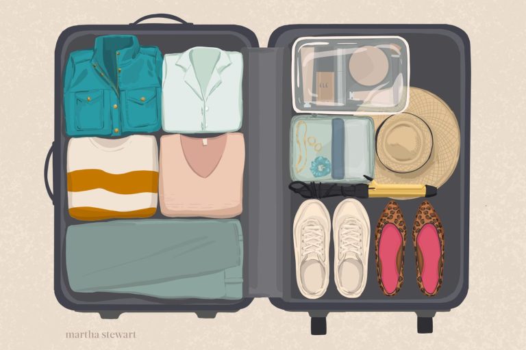 how to use suitcase compartments